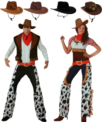 Cowboy oder cowgirl kostüm - cowboy,