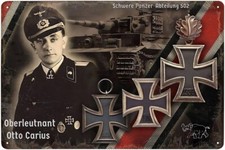 Metal sign - tank ace Otto