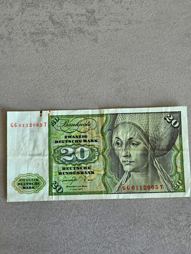 Deutsche mark banknote - 20, 20
