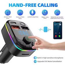 Bluetooth 5.0 FM Transmitter