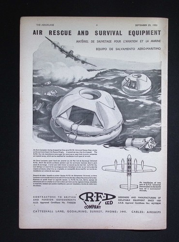 Original 1950 anzeige - anzeige, rfd