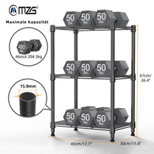 Robust Stahlregal Lagerregal Regal Metall Steckregal 3 Ebenen Schwerlastregal