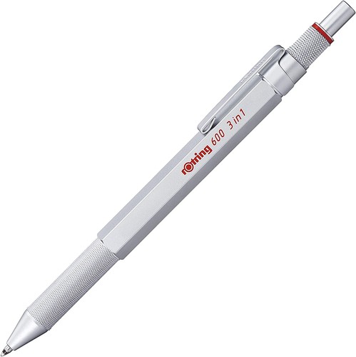 Rotring multipen 1 silber - 3, in