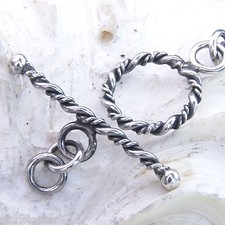 TG01 Toggle  25mm SILBER 925