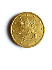 50 Cent Euro Coin, Finland