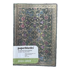 Paperblanks 2023 - 2024 !!! 18 Monatskalender Notizbuch Midi Kngl. Bucheinbände