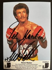 Rene Weller / Autogrammkarte