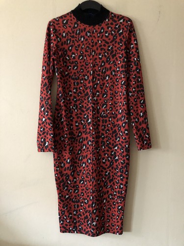 Zara basic leoparden kleid m - zara,
