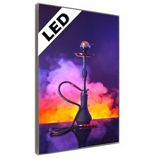 LED Leuchtbild - Shisha Pfeife