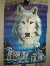 Wolf Wölfe Poster Druck von 2001 - ca. 99 x 68 cm