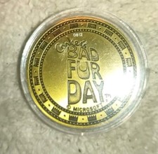 Conkers Bad Fur Day Limited Edition Coin 2001 Stk. Weltweit Nr.812