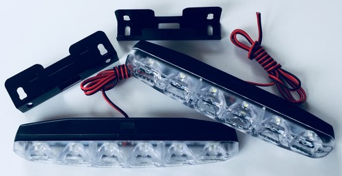 Led tagfahrlicht flat 6smd - 2x,