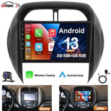 9" Android 13 Autoradio GPS NAVI BT WiFi 2+64G Für Toyota RAV4 2003-2005 +Kamera