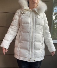 Madeleine Daunenjacke 2in1 gesteppt, Farbe: voll weiß, Größe 44