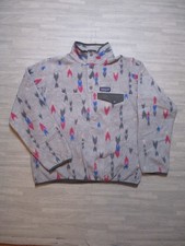 Patagonia Synchilla Fleece Damen Medium Grey Micro Snap T Pullover 25455