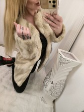 Jacke Mantel Fell kunstfell