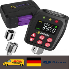ANPUDS Digitaler Drehmomentadapter, 1/2 Zoll 17-340Nm Drehmomentadapter Set m...