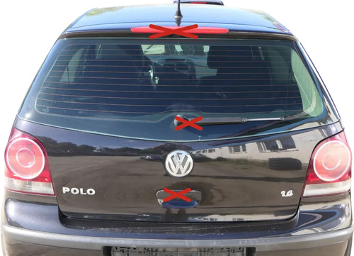 Polo 9n3 heckklappe - vw,