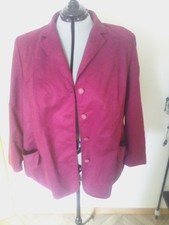 Damen Sakko Größe 54 – Weinrot – Atelier Création – Neu & ungetragen