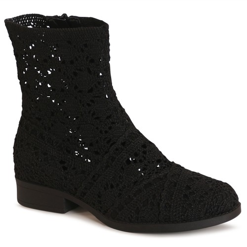 Damen cut out stiefeletten - cut,