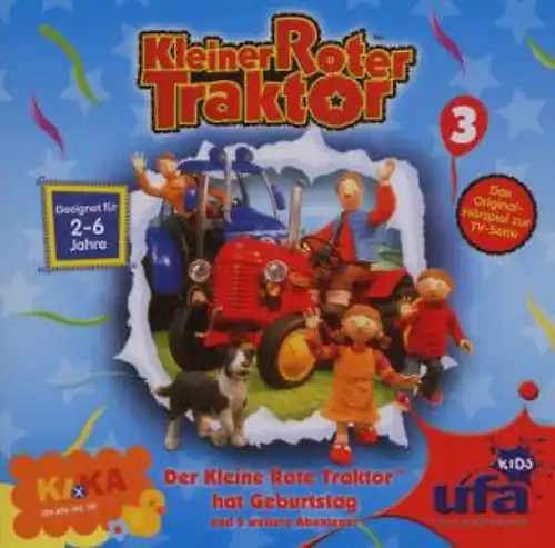 Kleiner roter traktor - traktor,