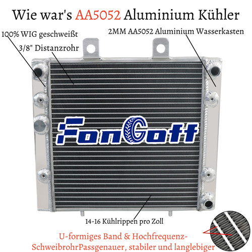 Aluminium kühler für - kühler,