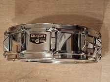 DIXON snare drum. 14x4,  Metall.