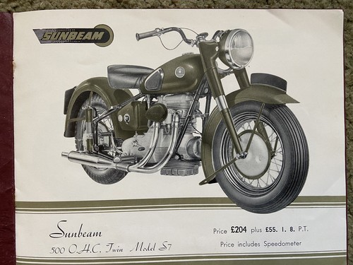 1949 sunbeam motorcycles - 1949,
