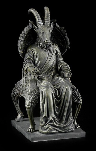 Satan figur ziegengestalt - satan,