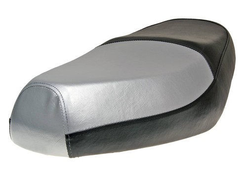 Sitzbank gy6 schwarz silber - schwarz,