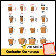 Konische Korkenaus Fasskorken
