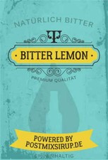 Bitter Lemon - Konzentrat - Postmix - Sirup - Getränkesirup - 10lBiB (8,25€/L)