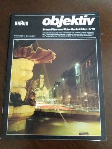 Braun objektiv film und - -, foto