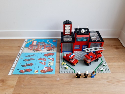 Lego town 6385 fire house - fire, house-i
