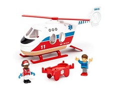 BRIO Krankenwagen Hubschrauber [4-teiliges Set] 36022 Alter 3+ [Spielzeug Hol...