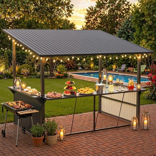 3x3 grillpavillon - 3x3,7m,