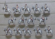 14 Zinnfiguren Preussen 1750