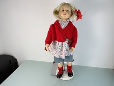 Künstlerpuppe Sammler Puppe Hildegard Günzel Resin Puppe 73 cm. Top Zustand 