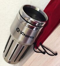 VITAMIX SMOOTHIE-BECHER 18/8 EDELSTAHL MIT THERMOEFFEKT & SAMTBEUTEL  UNBENUTZT 