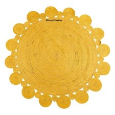 Teppich Jute Natur 100% Jute