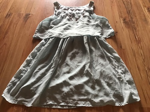 Kleid 164 türkis - h&m,