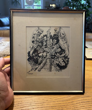 Originale Federzeichnung von