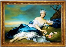 ölbild portrait henriette von - portrait,