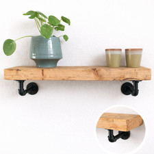 Wandregal Altholz Rohrregal