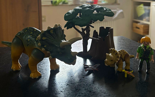 Playmobil 5234 dinosaurier - playmobil, dinosaurier-set