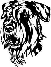 RIESENSCHNAUZER Aufkleber -