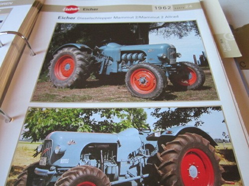Traktor archiv eicher - archiv,