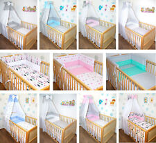 Baby Bettset 5-20T Himmel Bettwäsche  Himmelstange Sterne Dots