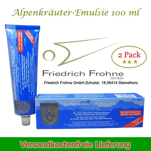 Alpenkräuter emulsie 100ml - 2x,
