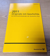 Briefmarkenkalender 2011 - Deutsche Post - 12 Marken mir Sonderstempel